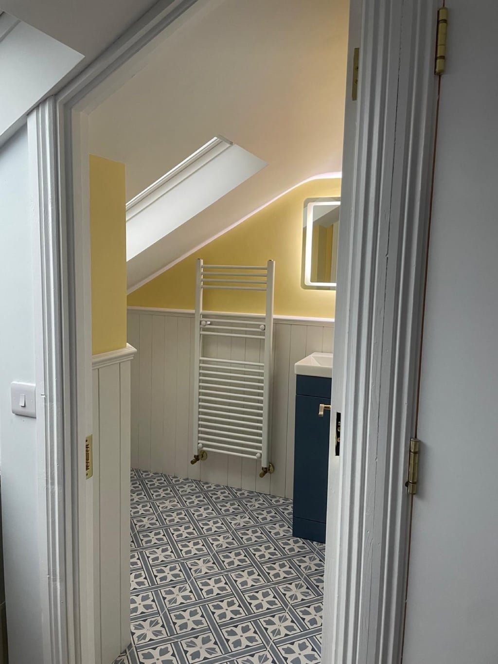Attic suite interior