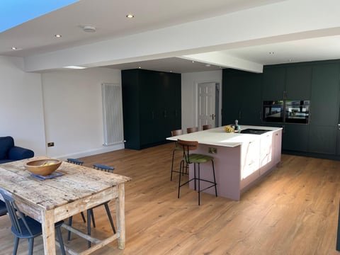 Kitchen, living and dining extension, Dunshaughlin — photo 5